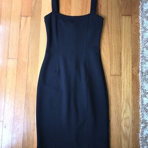 Little black dress with straps